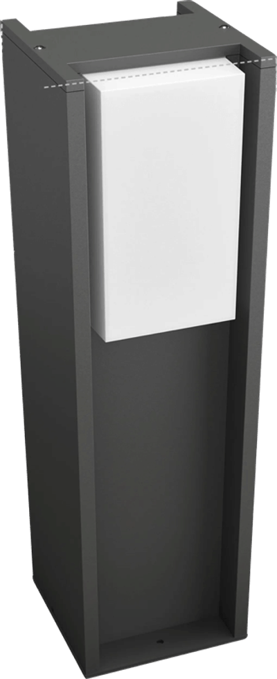 Philips Hue Turaco Lage Sokkellamp Antraciet Buiten