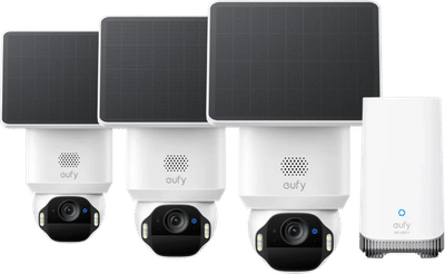 Eufy SoloCam E42 3-Pack + HomeBase 3