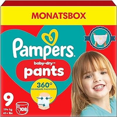 Pampers Baby Dry  luiers  - 108 stuks