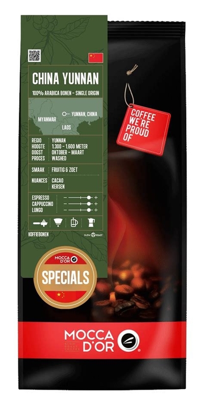 Mocca d'Or China Yunnan koffiebonen 500 gram