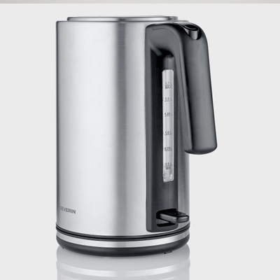 Severin WK 3449 Waterkoker – 1,7 Liter – 2400W – RVS – Zwart/Zilver