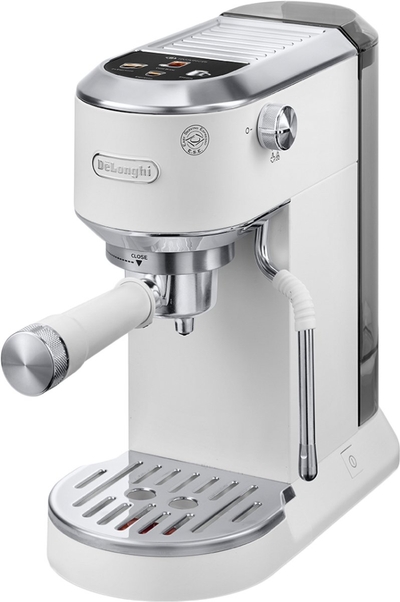 DeLonghi Dedica Duo EC890.WI Espresso Coffee Machine - White
