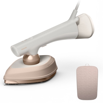 Philips OneTurn - GC213/10 - Hybride stoomstrijkijzer & kledingstomer - Strijkijzer & Stomer in 1