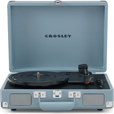 Crosley Cruiser Plus platenspeler - Tourmaline - Bluetooth in/uit