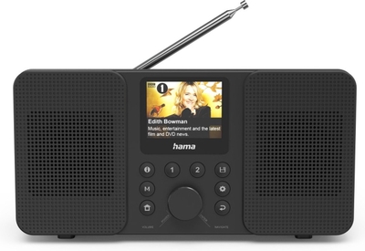 Hama Digitale radio "DIR10", DAB+/internetradio//Bluetooth® RX/app