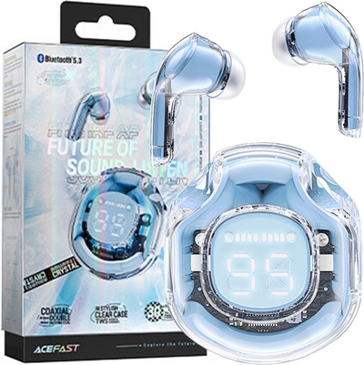 Acefast - T8 - TWS draadloze Bluetooth-hoofdtelefoon, lichtblauw