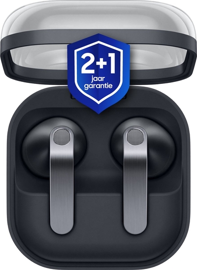 Samsung Galaxy Buds4 - Zwart + 1 jaar extra garantie