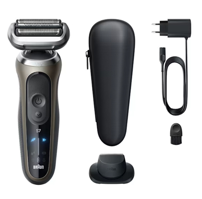 Braun Series 7 72-C1200s Trimmer Zwart, Brons, Roestvrijstaal