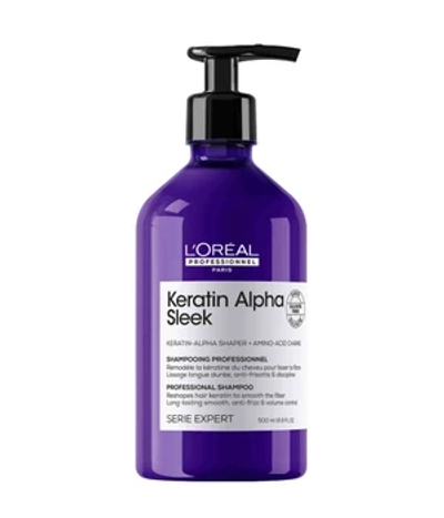 L'Oréal Professionnel Paris Keratin Alpha Sleek Refillable Shampoo 500 ml