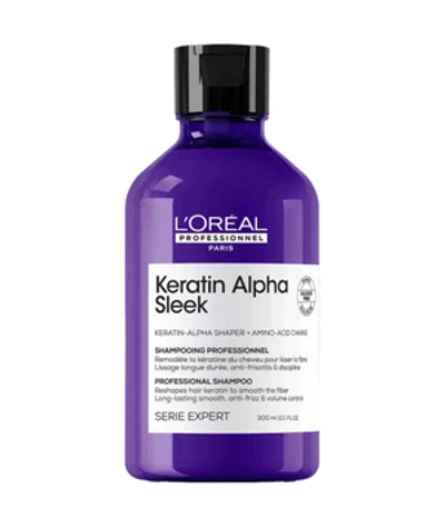 L'Oréal Professionnel Paris Keratin Alpha Sleek Refillable Shampoo 300 ml