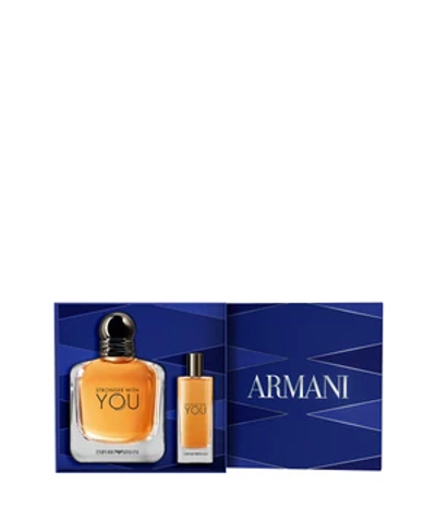 Giorgio Armani Stronger With You Eau de Toilette 100 ml + 15 ml Set Geurset 1 st