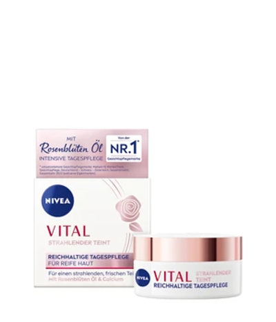 NIVEA Vital Stralende Teint Dagcrème Rijke Verzorging Dagcrème 50 ml