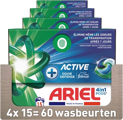 Ariel  wascapsules  - 60 wasbeurten
