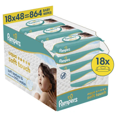 Pampers billendoekjes - 864 stuks