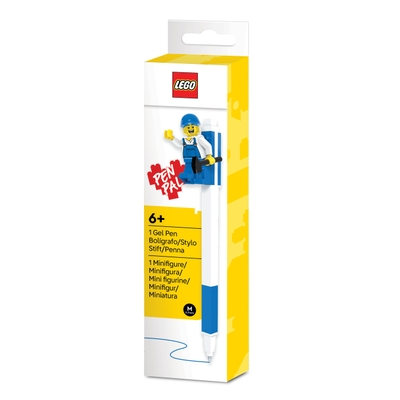 LEGO Penvriend gelpen met minifiguur - blauw