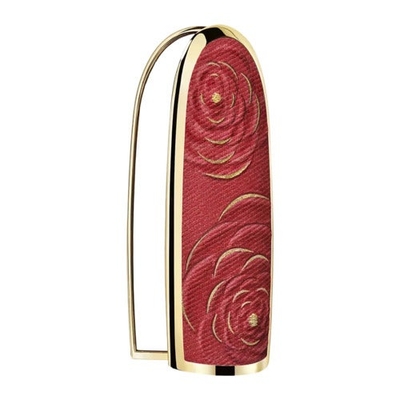 Guerlain Rouge G Lipstick case Denim Red Rose