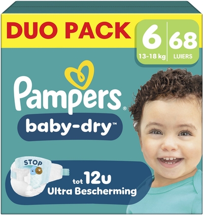 Pampers Baby Dry  luiers maat 6 - 68 stuks