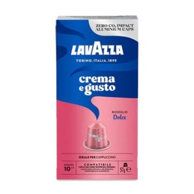 Lavazza Crema e Gusto DOLCE capsules compatibel NESPRESSO apparaten (10st)