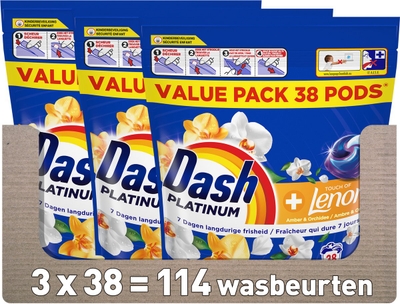 Dash  wascapsules  - 114 wasbeurten