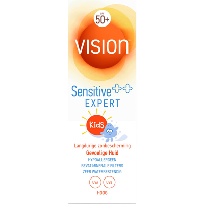 Vision Kids sensitive++ expert spf50+ Zonnebrand baby en kind 180 ml
