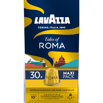 Lavazza Tales of Roma Nespresso compatible koffiecups 30 stuks