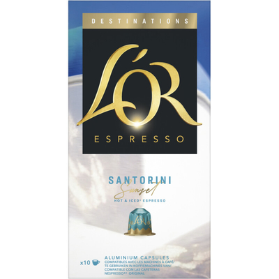 L'OR Espresso Santorini sunset koffiecups Nespresso compatible koffiecups 10 stuks