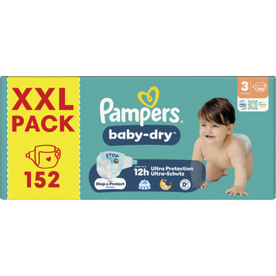 Pampers Baby Dry  luiers maat 3 - 152 stuks