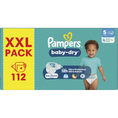 Pampers Baby Dry  luiers maat 5 - 112 stuks