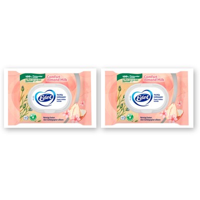 Edet vochtig toiletpapier - 2 doekjes