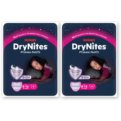 Huggies DryNites Pyjama Pants  - 2 stuks