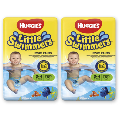 Huggies Little Swimmers  zwemluiers maat 3-4 - 2 stuks