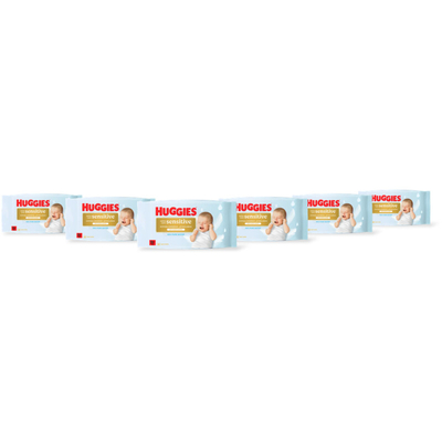 Huggies billendoekjes - 6 stuks
