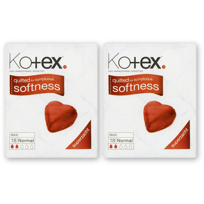 Kotex Maandverband maxi normal 2-pack Maandverband 2 stuks