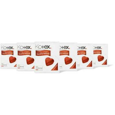 Kotex Maandverband maxi normal 6-pack Maandverband 6 stuks