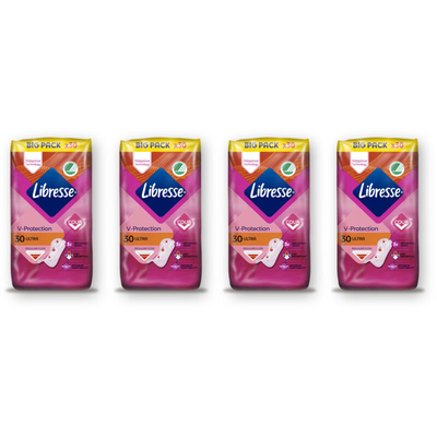 Libresse Ultra regular maandverband bigpack 4pack Maandverband 4 stuks
