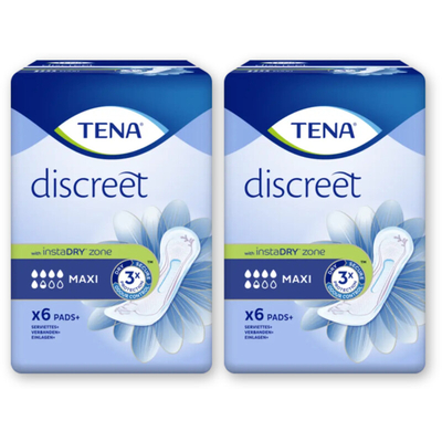Tena Discreet maxi maandverband 2-pack Incontinentiemateriaal 2 stuks
