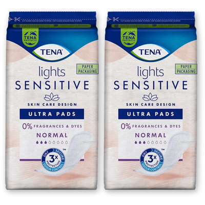 Tena Lights sens normal inlegkruisjes 2-pack Incontinentiemateriaal 2 stuks