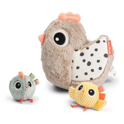 Done By Deer activiteitenknuffel Clucky