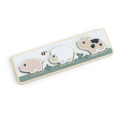 Done By Deer sensorische puzzel Tiny Farm