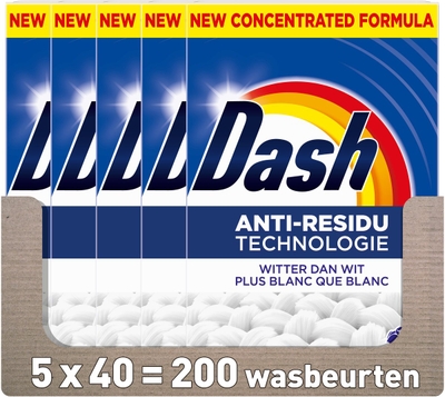 Dash  waspoeder witte was - 200 wasbeurten