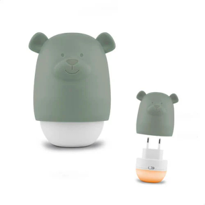Zazu Nightlight Benny the bear Green Nachtlampje | Nachtlampje van Zazu