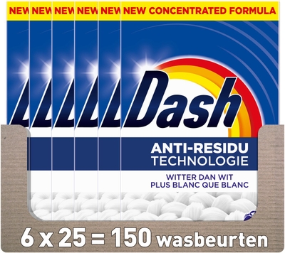 Dash  waspoeder witte was - 150 wasbeurten