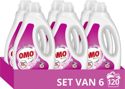 Omo Vloeibaar wasmiddel gekleurde was - 120 wasbeurten