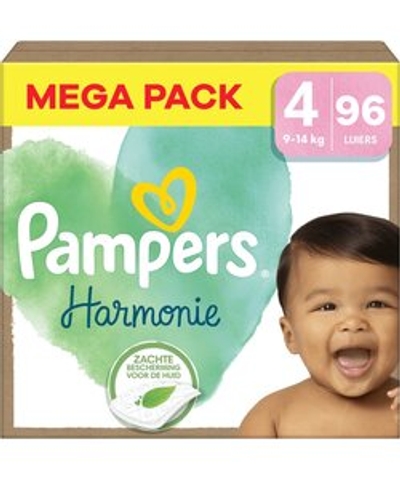 Pampers Harmonie  luiers maat 4 - 96 stuks