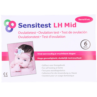 Sensitest LH Midstream Ovulatietest - 6 stuks