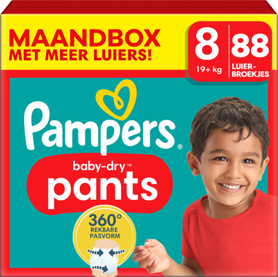 Pampers Baby Dry Pants  luierbroekjes maat 8 - 88 stuks