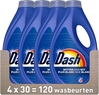Dash Vloeibaar wasmiddel witte was - 120 wasbeurten