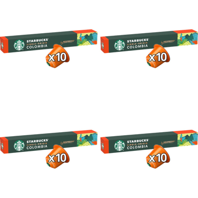 Starbucks Nespresso Colombia capsules 4-pack Nespresso compatible koffiecups 4 stuks