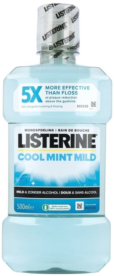 Listerine Mondwater Cool Mint Mild 500 ML