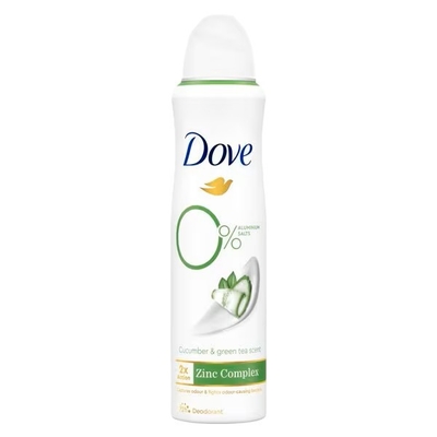 Dove Deospray - Advanced Care Cucumber & Green Tea 0% 150 ML